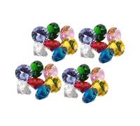 ZUNOXAZ 200 Pièces Acrylic Diamond Gems for Jewelry and Counter Display Decoration Sparkling Artificial Gemstones for Crafting and Treasure Toy