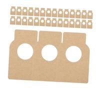 ZUNOXAZ 200 pièces Étiquettes Bouteille Vin Réutilisables Kraft Étiquettes Suspendues pour Cave À Vin Organisation Prix Référence