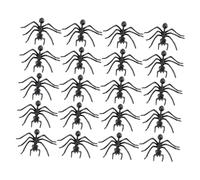 ZUNOXAZ 20pièces Modèle De Fourmi Insectes De Simulation Halloween Fourmi Artificielle Jouet pour Garçon Fille Accessoire De Décoration Lot