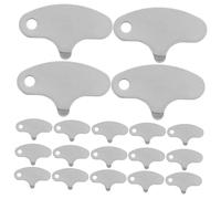 ZUNOXAZ 25 pièces Ouvre Noix Macadamia Manuel Acier Inoxydable Outil Portable Ergonomique pour Noix et Châtaignes Décortiqueur Pratique et Robuste