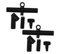 ZUNOXAZ 2ensembles Cadre De Cerf-Volant Plastique De Cadre Connecteurs Plastique De Rechange Té De Remplacement Outils Assemblage Bâtons De Remplacement Connecteur De Tige Accessoires