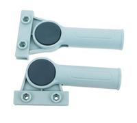 ZUNOXAZ 2pièces Tiges De Manche De Balai Rotatives Accessoires De Manche De Balai De Rechange pour Tige De Pinces Détachables pour Tête De