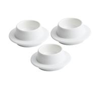 ZUNOXAZ 3 pièces Bol à Sauce Céramique Volcanique pour Condiments et Sauces Soja Bols à Tremper Résistants Aux Taches pour
