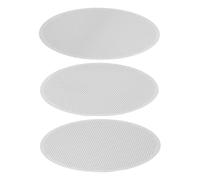 ZUNOXAZ 3 Pièces Casque à café en acier inoxydable filtre en maille en acier inoxydable passoire de machine à café Silver