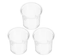 ZUNOXAZ 3 pièces Filtre à Thé Verre Accessoire de Théière Amovible Passoire Fine pour Infusion Compatible avec Théière pour Maison et Bureau