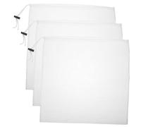 ZUNOXAZ 3 pièces Sachets Réutilisables Nylon pour Thé Grand Filtre Maille Fine Résistant Poches Écologiques pour Infusion Cuisson et Cold Brew