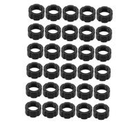 ZUNOXAZ 30 Pièces Ball Joint Fixed Adapter Tightening Rings for Car Phone Mounts Screw Nut Bracket for Stable Portable Holder Installation