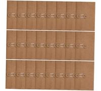 ZUNOXAZ 30 pièces Enveloppes Kraft Vintage Papier Kraft pour Cartes Invitations Fêtes Anniversaire Mariage Enveloppes Papier de Bureau Résistantes et Opaques