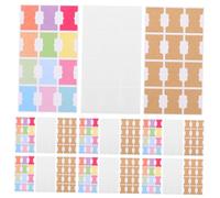 ZUNOXAZ 30 Pièces Étiquettes Index Colorées Épaisses Autocollants Marque Pages Adhésifs Réinscriptibles pour Bureau Onglets Classificateurs Multicolores Résistants et Réutilisables