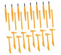 ZUNOXAZ 30 pièces Kit Excavation Dinosaures avec Marteaux Ciseaux et Brosses Éducatif pour Garçon Fille Outil Archéologie Réaliste pour Fouilles Fossiles et Dinosaures