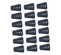 ZUNOXAZ 30 pièces Manchons de Protection Moxibustion PC Anti-cendres avec Base Fixe pour Bâtons Moxa Polyvalents