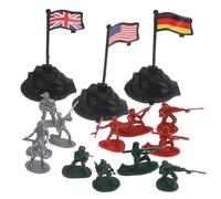 ZUNOXAZ 300 pièces Modèles Soldat Plastique Figurines de Guerre Moderne pour Maquettes DIY Petits Soldats Détail Authentique pour Paysages Miniatures et Jeux Armée