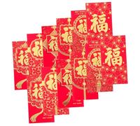 ZUNOXAZ 36 Pièces Envelopes Traditional Chinese Money Envelopes For Year Festival Paper Pouches With Auspicious Patterns For Greetings And