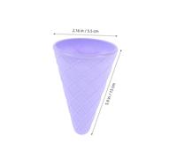 ZUNOXAZ 3Set Moules à Glace et Cônes pour Garçon Fille de Ergonomique et pour Jeux Plein Air Au Bord de Mer
