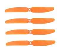 ZUNOXAZ 4 Pièces Hélice Quot pour Avion Rc Orange Dimensions Hélices Avion Rc à Entraînement Direct