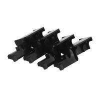 ZUNOXAZ 4 Pièces Kit de Crochets pour Porte de Micro-ondes Accessoires de Remplacement pour Verrou de Porte Crochet de Fermeture pour Réparation et Entretien Améliore Étanchéité Sécurité