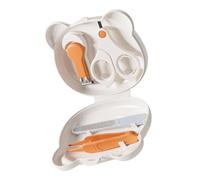 ZUNOXAZ 4 Pièces Nail Clippers Kit For Newborns And Portable Nail Care Set With Safe Clippers Scissors File And Tweezers Compact Grooming Essentials For Travel