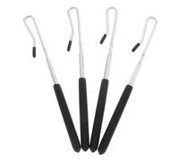 ZUNOXAZ 4 Pièces Set de Bâtons de pour Marionnettes Métalliques Réglables pour Marionnettes à Main Demi Corps Accessoires de Manipulation Souples et