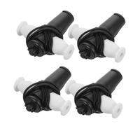ZUNOXAZ 4 pièces Sifflets Samba Tons Plastique pour Éducation Musicale Garçon Fille et Entraîneurs Instrument Orff pour Activités de Groupe et Apprentissage Rythme
