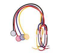 ZUNOXAZ 4 Pièces Stéthoscope DIY pour Garçon Fille Plastique pour Jeux de Rôle Infirmier Accessoire Expérimentation Scientifique et Éducation Précoce