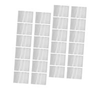 ZUNOXAZ 40 Pièces Cahier Transparent Étanche Housse Plastique pour Protège-documents Résistant Poussière et Rayures Couverture Pratique pour Bureau et École