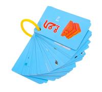 ZUNOXAZ 45 pièces Vocabulaire Thaïlandais pour Garçon Fille Préscolaires Apprentissage Précoce Communication Non