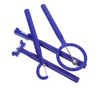 ZUNOXAZ 4pièces Appareils Entraînement Langue Pour Garçon Et Filles Lot De Exercices De Flexibilité Buccale Orthophonie Portable Plastique Et Acier Inoxydable