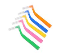 ZUNOXAZ 5 pièces Brosse Interdentaire Forme Nettoyage Plaque et Débris Poils Doux pour Gencives Sensibles Appareils Orthodontiques Mixte