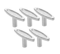ZUNOXAZ 5 pièces Clé de Remontoir Métal pour Mécanisme Boîte à Musique Accessoires DIY Remplace Clé Perdue ou Cassée Outil Réparation Horloge et Facile à Installer