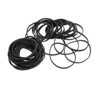 ZUNOXAZ 50 Pièces Binding Rubber Bands Small Elastics For Hair Ties And Braiding Non Slip Portable Bands For No Damage Holder