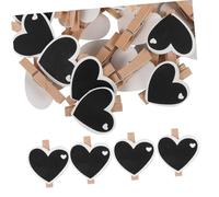 ZUNOXAZ 50 Pièces Mini Clips Forme de Cœur pour Photos Pince à Linge pour Affichage de Mémos Étiquettes et Décorations Murales pour Décoration de Votre Intérieur