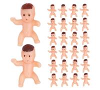 ZUNOXAZ 50 pièces Mini Figurines Plastique pour Jeux Shower Décorations DIY et Souvenirs pour Garçon Fille Pouce Accessoires Fêtes Garçon Fille
