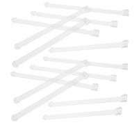 ZUNOXAZ 50 pièces Réparation pour Stores Verticaux Plaques de Positionnement Plastique Connecteurs et Poulies pour Rideaux Verticaux Accessoires pour Bureaux et Maisons