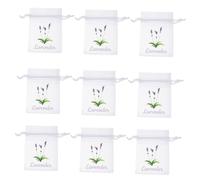 ZUNOXAZ 50 pièces Sachet Vide Lavande Poches Tissu Respirant avec Cordon pour Épices et Fleurs Séchées Parfaites pour Armoires et Rangement Aromatique