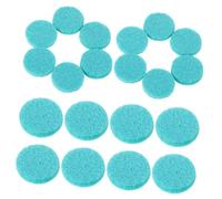 ZUNOXAZ 50pièces Coussinets De Recharge Coton pour Diffuseur Huiles Essentielles Ronds Absorbants Parfaits pour Aromathérapie Et Pendentifs Fragrance Compatible avec Humidificateurs Et