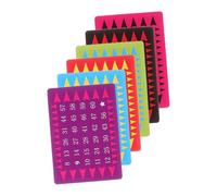 ZUNOXAZ 5ensembles Cartes De Perspective Réutilisable pour Tours Jouets De Calcul Télépathique Accessoires De Spectacles Interactifs Cartes De Test Mentale Amusante