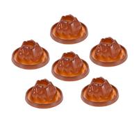 ZUNOXAZ 6 pièces Base DIY pour Expériences Éruptions Volcaniques Accessoires Réalistes pour Modèles Scientifiques Créatifs et Manuels