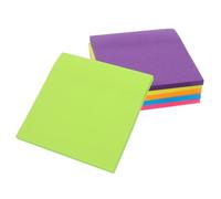 ZUNOXAZ 6 pièces Bloc Notes Autocollants Fluorescents Notes Adhésives Colorées pour Étudiants Fournitures Scolaires et Bureau Papeterie Mignonne et Fonctionnelle pour Maison et Travail