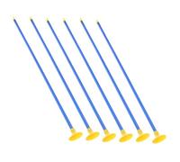 ZUNOXAZ 6 Pièces Flèches Ventouse pour Garçon Fille Flèches Plastique pour Arc Jouets de Fête Anniversaire pour Jeux Intérieurs et Extérieurs