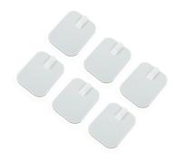 ZUNOXAZ 6 pièces Patches Électrodes Auto-adhésives Silicone Conducteur Auto-adhésif pour Électrique sans Irritation 45x6cm 6pcs