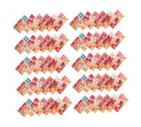 ZUNOXAZ 60 Pièces Enveloppes Rouges An Chinois Année Cheval Carton Papier Épais Pochettes Chanceuses pour Fête Printemps Mariage Anniversaire