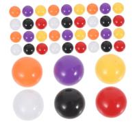 ZUNOXAZ 600 Pièces Boules de Jeu Plastique Solide Multicolores pour Comptage Mathématique Enseignement Probabilité et Décoration Jeu de Dames Chinois