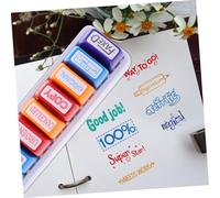 ZUNOXAZ 8 Pièces Colorés pour Enseignants Pédagogiques pour Évaluation et Récompense Classe Matériel Scolaire pour Engagement des Élèves