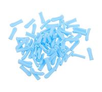 ZUNOXAZ 80 Pièces Embouts Silicone Souples pour -oreille Manchons Réutilisables et Confortables Anti-irritation pour Nettoyage Cérumen à Domicile et Voyage