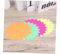 ZUNOXAZ 80 pièces Étiquettes Autocollants Multicolores Étiquettes Prix Colorées pour Usage Commercial Écologique