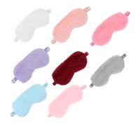 ZUNOXAZ 8pièces Cache-œil Peluche Pour Dormir Pour Yeux Bloque La Lumière Pour Adultes Et Lot