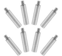 ZUNOXAZ 8pièces Extension Bar for Music Box Spindle Replacement Kit Metal Extension Rods for Repair and DIY Music Box Accessories