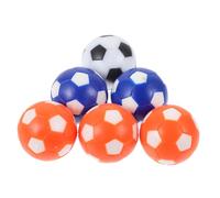 ZUNOXAZ 9 pièces Balles de Remplacement de Football de Table pour Jeux de Société Accessoires Colorés pour Mini Table de Football