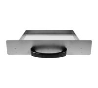 ZUNOXAZ Accessoires Pour Machine À Rouleaux De Riz Plateau Vapeur Rectangulaire Pour Cuiseur À Riz Plaque De Cuisson Vapeur Pour Argenté