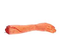 ZUNOXAZ Accessoires simulés de Coupe des Membres Bras coupé réaliste Partie Corps d'un cadavre ensanglanté os Jouets décoration Accessoire de Bras cassé Plastique